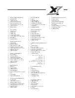 Предварительный просмотр 4 страницы PALSON X3 Operating Instructions Manual