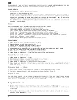 Предварительный просмотр 10 страницы PALSON X3 Operating Instructions Manual