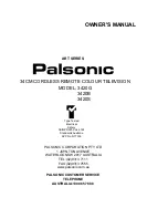 Palsonic 3420B Owner'S Manual preview