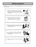 Предварительный просмотр 3 страницы Palsonic 6850TKPF Owner'S Manual