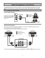 Предварительный просмотр 9 страницы Palsonic 6850TKPF Owner'S Manual