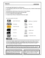 Предварительный просмотр 6 страницы Palsonic DVD7000 User Manual