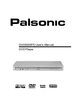 Предварительный просмотр 1 страницы Palsonic DVD9300PS User Manual