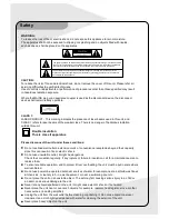 Предварительный просмотр 2 страницы Palsonic DVDR160G Instruction Manual