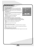 Preview for 27 page of Palsonic DVDR160G Instruction Manual