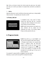 Preview for 20 page of Palsonic HDD320G User Manual