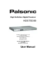 Предварительный просмотр 1 страницы Palsonic HDSTB300 User Manual