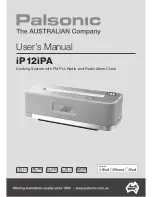Palsonic iP12iPA User Manual preview