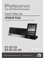 Palsonic iP30iP1US User Manual preview