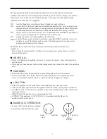 Preview for 2 page of Palsonic MODEL 5139 Owner'S Manual