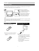 Предварительный просмотр 5 страницы Palsonic MODEL 7128G Owner'S Manual