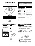 Preview for 1 page of Palsonic PDM-103 Instruction Manual