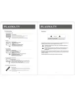 Preview for 3 page of Palsonic PDP4212HD Instruction Manual