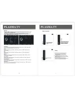 Preview for 11 page of Palsonic PDP4212HD Instruction Manual