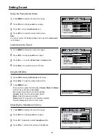 Preview for 29 page of Palsonic PDP4250 Owner'S Manual