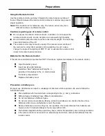 Предварительный просмотр 7 страницы Palsonic PDP5010 Owner'S Manual