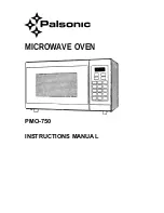 Preview for 1 page of Palsonic PMO-750 Instruction Manual