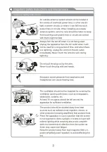 Preview for 3 page of Palsonic PT3210C User Manual