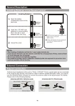 Preview for 14 page of Palsonic PT3235SB Owner'S Manual