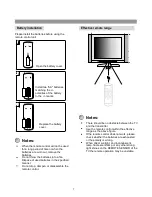 Предварительный просмотр 8 страницы Palsonic TFTV-380 Owner'S Manual