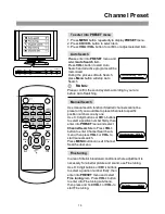 Предварительный просмотр 16 страницы Palsonic TFTV-380 Owner'S Manual