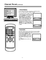 Предварительный просмотр 17 страницы Palsonic TFTV-380 Owner'S Manual