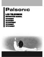 Preview for 1 page of Palsonic TFTV106HDT Instruction Manual