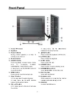 Preview for 6 page of Palsonic TFTV1525D User Manual