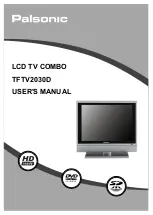 Preview for 1 page of Palsonic TFTV2030D User Manual