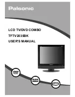 Palsonic TFTV2035BK User Manual preview