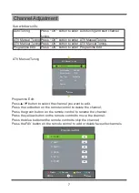 Preview for 12 page of Palsonic TFTV321HL User Manual