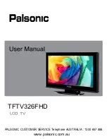 Palsonic TFTV326FHD User Manual preview