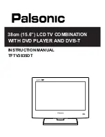 Palsonic TFTV3835DT Instruction Manual preview