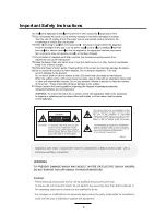 Предварительный просмотр 8 страницы Palsonic TFTV3900DT Instruction Manual