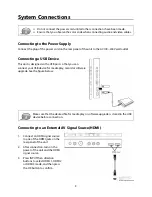 Preview for 10 page of Palsonic TFTV3925FL User Manual