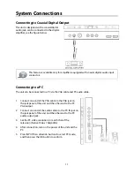 Preview for 12 page of Palsonic TFTV3925FL User Manual