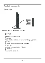 Предварительный просмотр 7 страницы Palsonic TFTV4000FHD User Manual