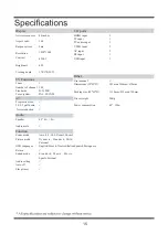 Preview for 20 page of Palsonic TFTV4000FHD User Manual