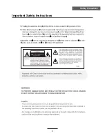 Preview for 8 page of Palsonic TFTV4005FHD Instruction Manual