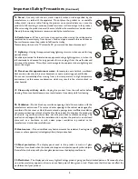 Предварительный просмотр 4 страницы Palsonic TFTV421080HD Owner'S Manual