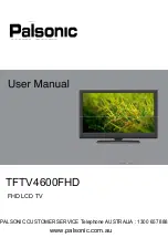 Palsonic TFTV4600FHD User Manual preview