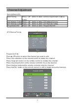 Preview for 12 page of Palsonic TFTV4600FHD User Manual