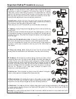 Preview for 4 page of Palsonic TFTV490HD Owner'S Manual