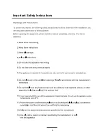 Preview for 7 page of Palsonic TFTV4960MW Instruction Manual