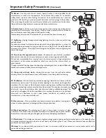 Предварительный просмотр 5 страницы Palsonic TFTV551FHD Owner'S Manual