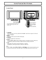 Предварительный просмотр 6 страницы Palsonic TFTV580 Owner'S Manual