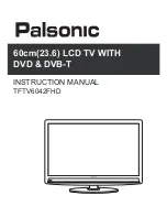 Предварительный просмотр 1 страницы Palsonic TFTV6042FHD Instruction Manual