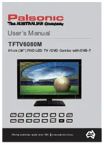 Preview for 1 page of Palsonic TFTV6080M User Manual