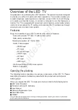 Preview for 6 page of Palsonic TFTV608LED User Manual