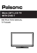 Preview for 1 page of Palsonic TFTV664R Instruction Manual